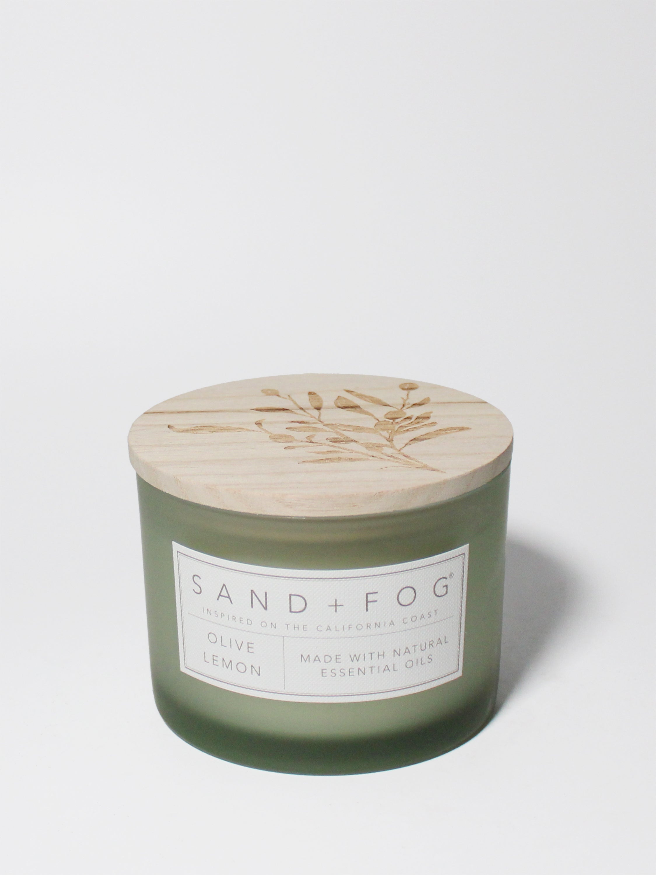 Olive Lemon 12 oz scented candle