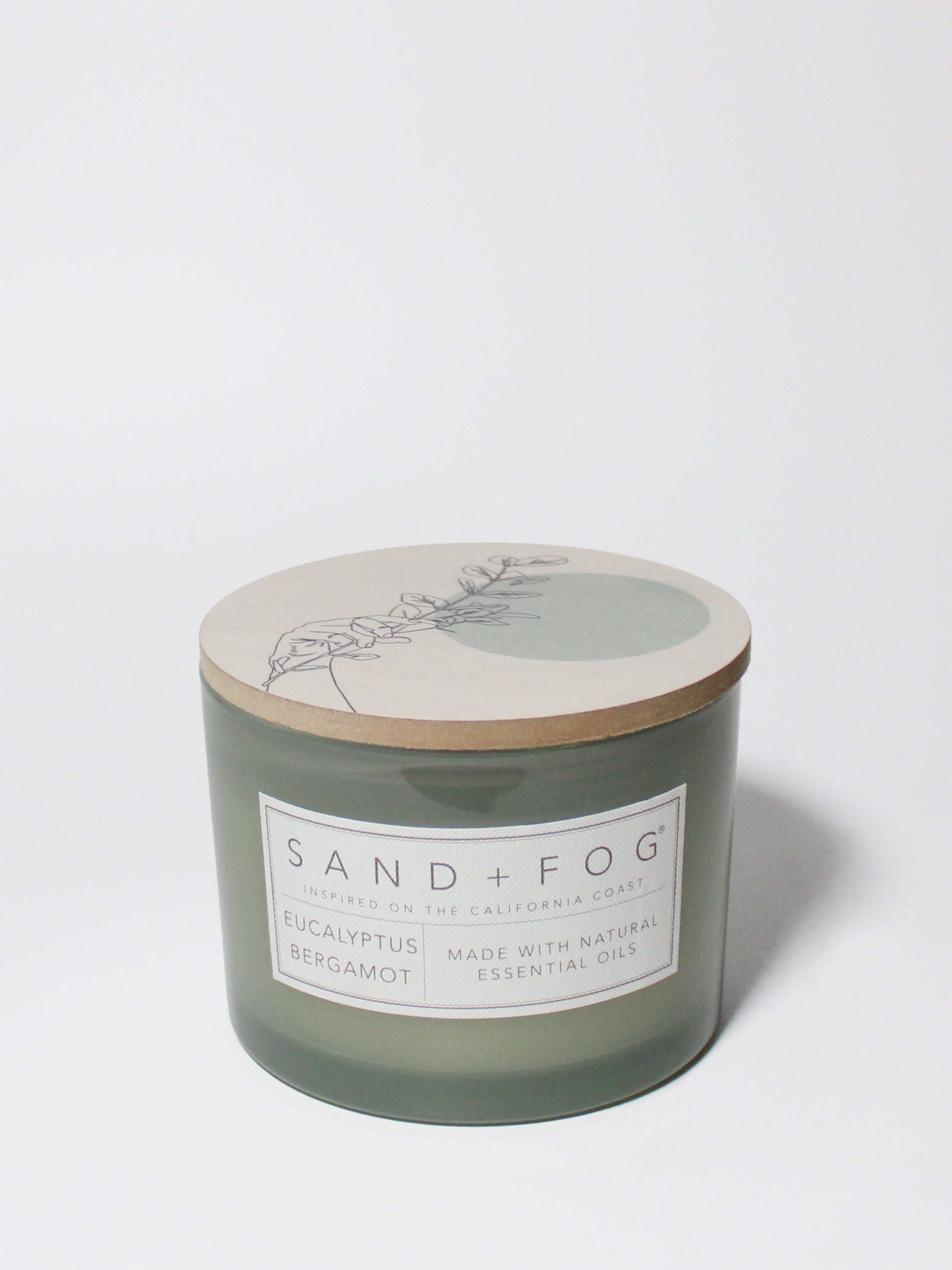 Eucalyptus Bergamont 12 oz scented candle
