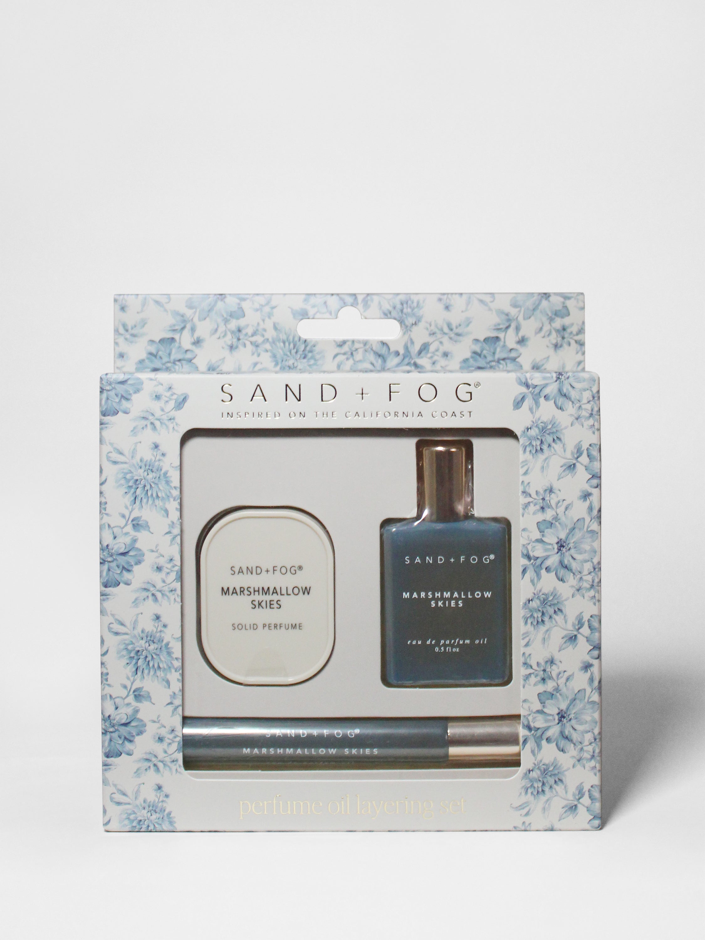 Perfume Oil Rollerballs and Solid Perfume Set - Marshmallow Skies