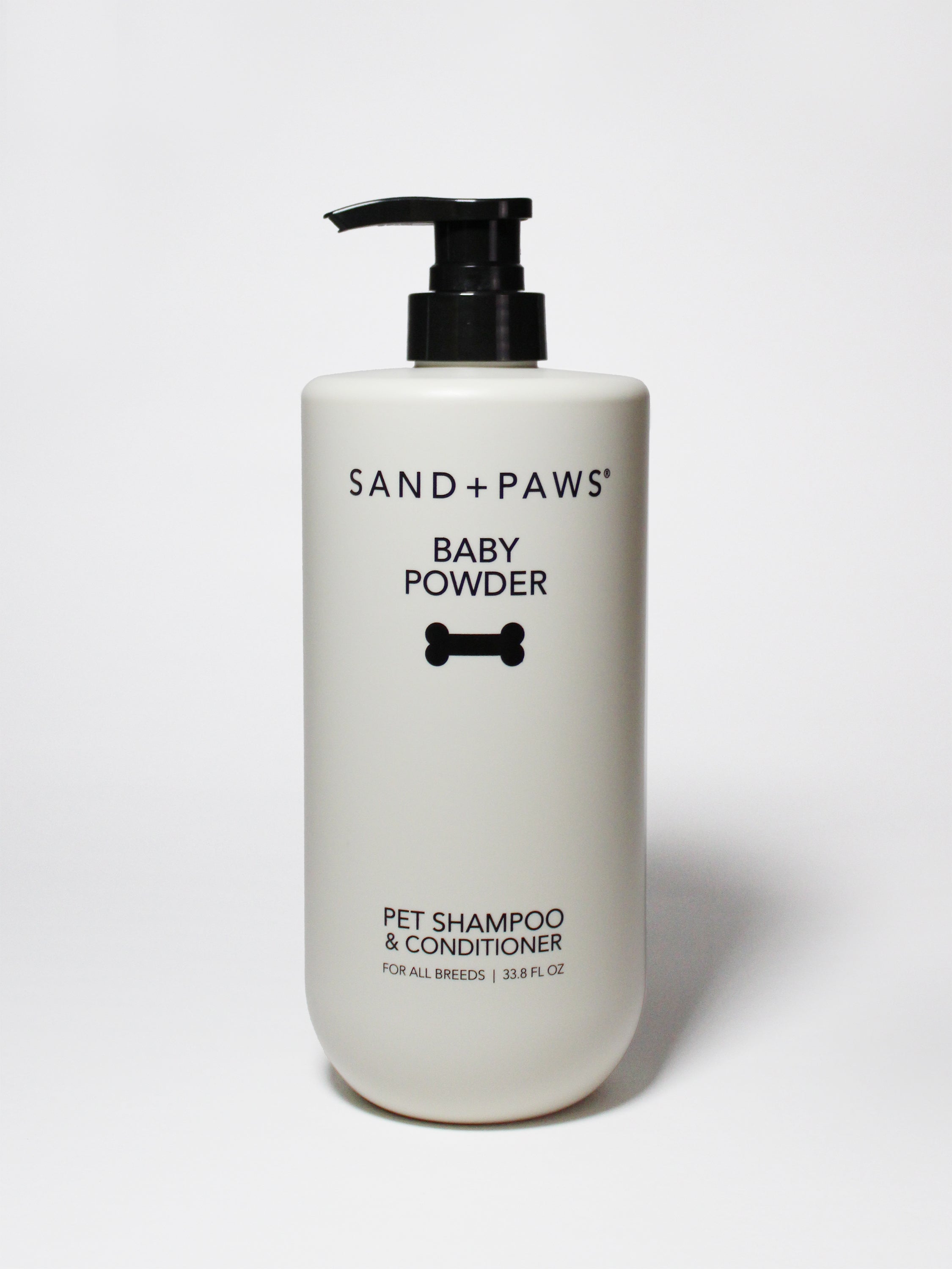 Sand + Paws Pet Shampoo & Conditioner - Baby Powder