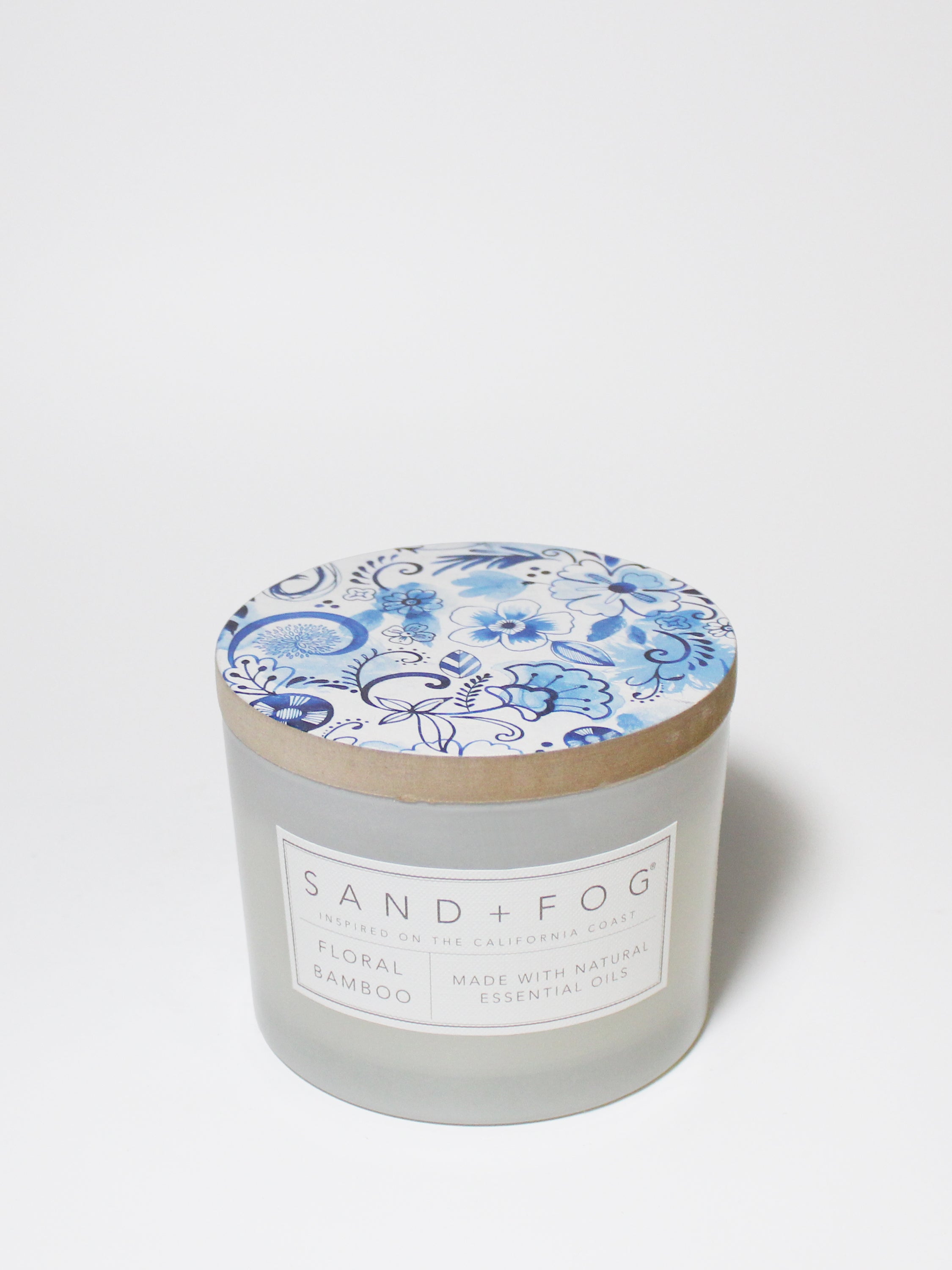 Floral Bamboo 12 oz scented candle