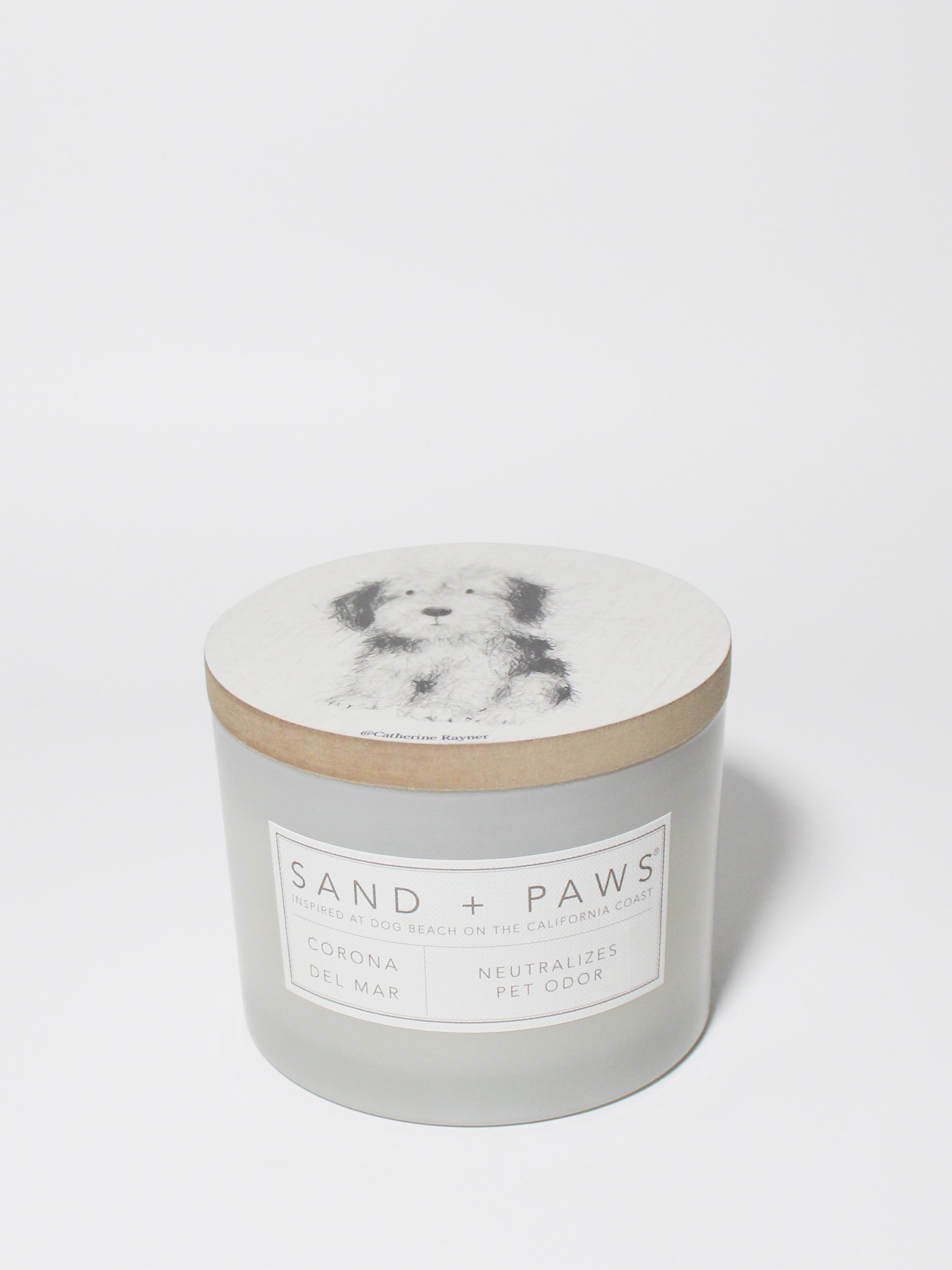 Sand + Paws Corona Del Mar 12 oz scented candle