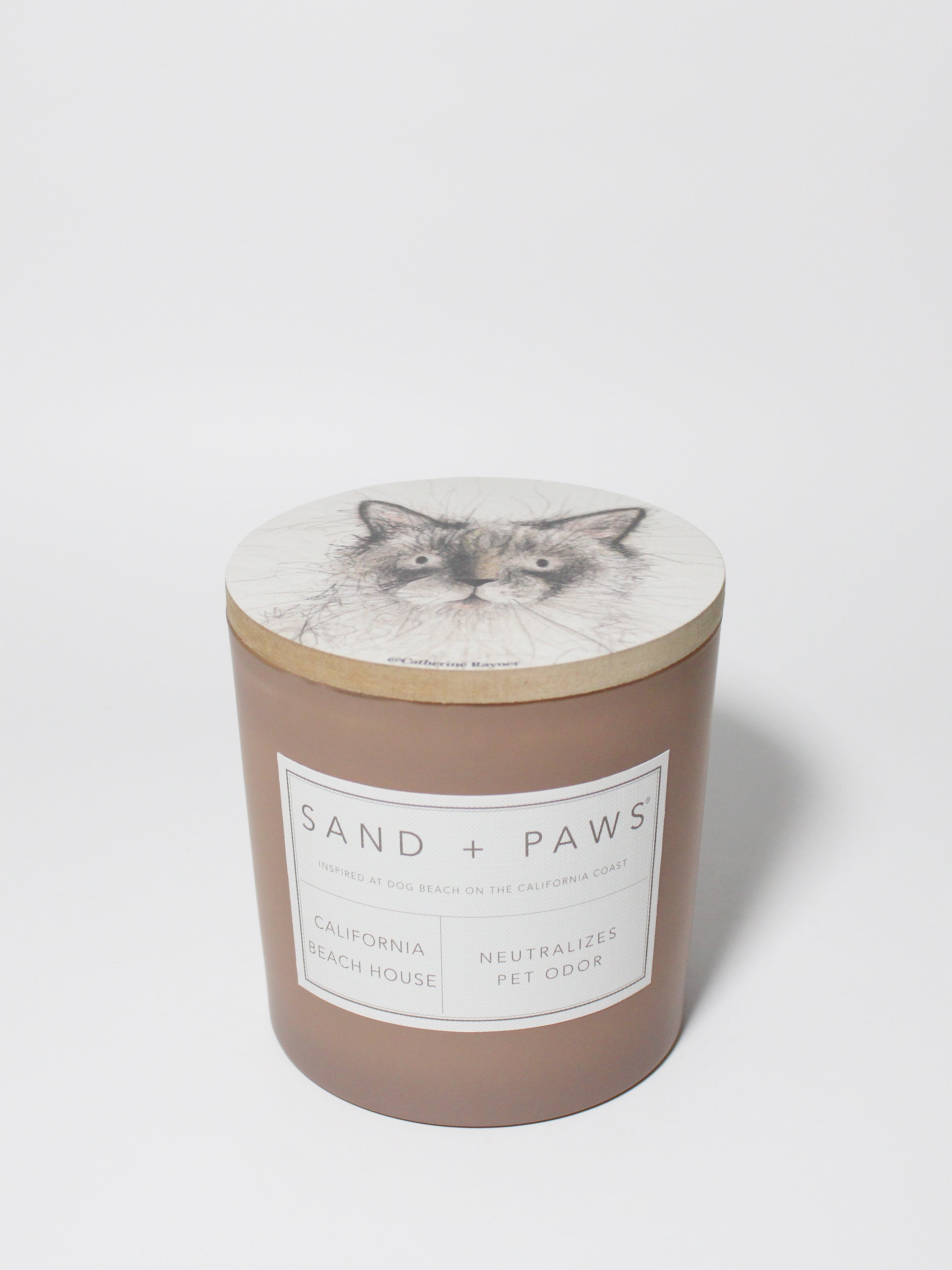 Sand + Paws California Beach House 21 oz scented candle