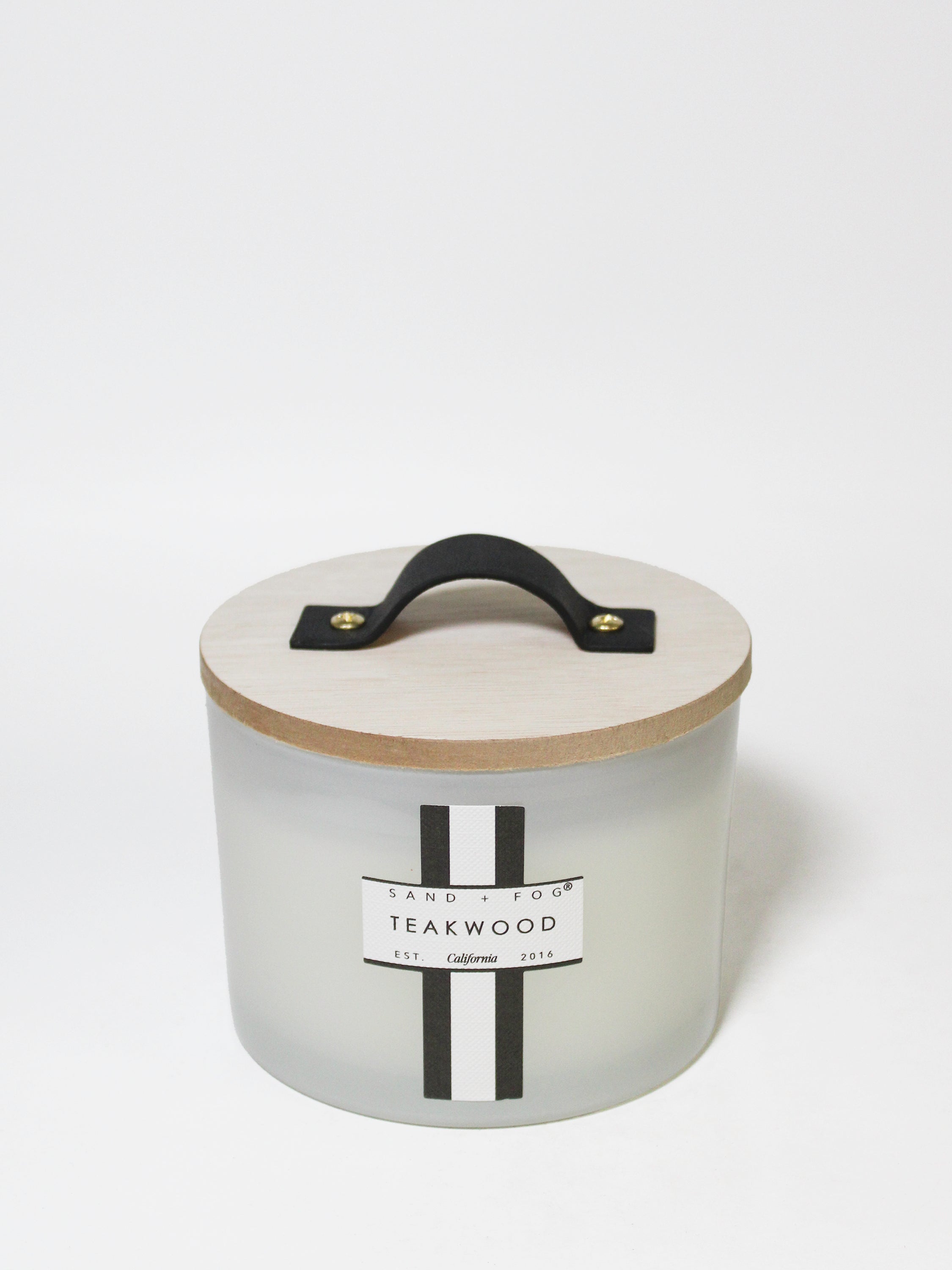 Teakwood 12 oz scented candle