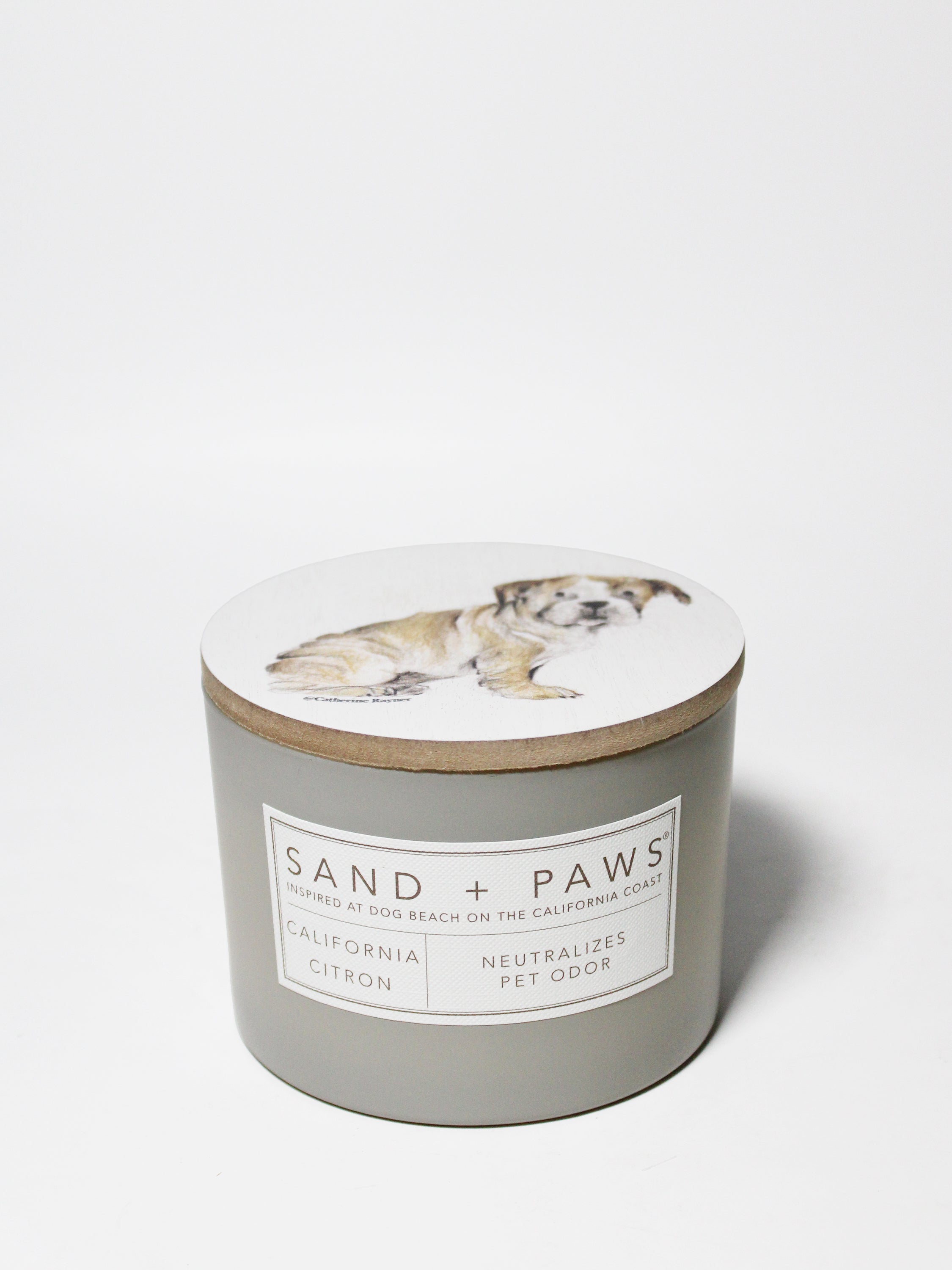 Sand + Paws California Citron 12 oz scented candle