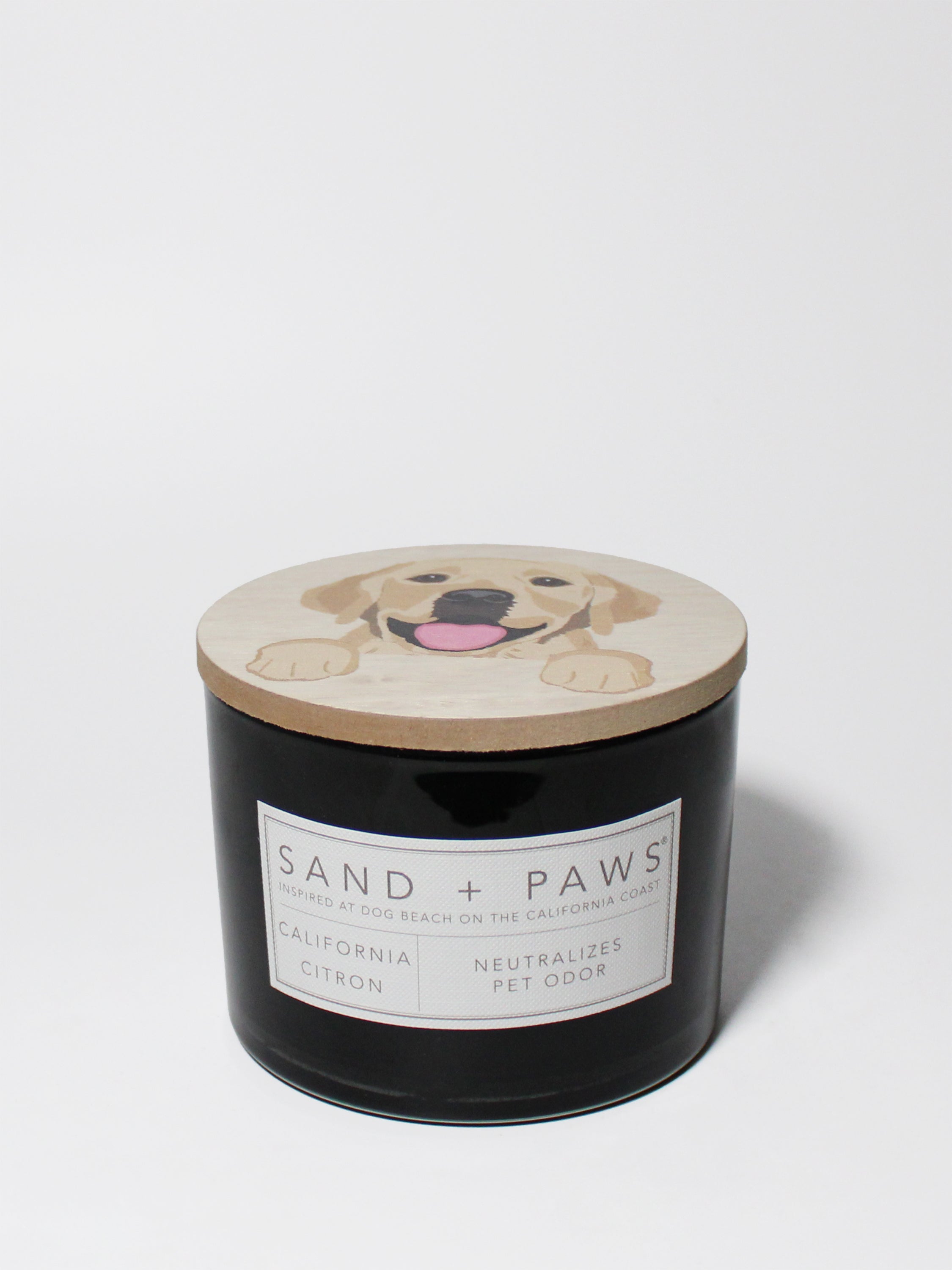 Sand + Paws California Citron 12 oz scented candle