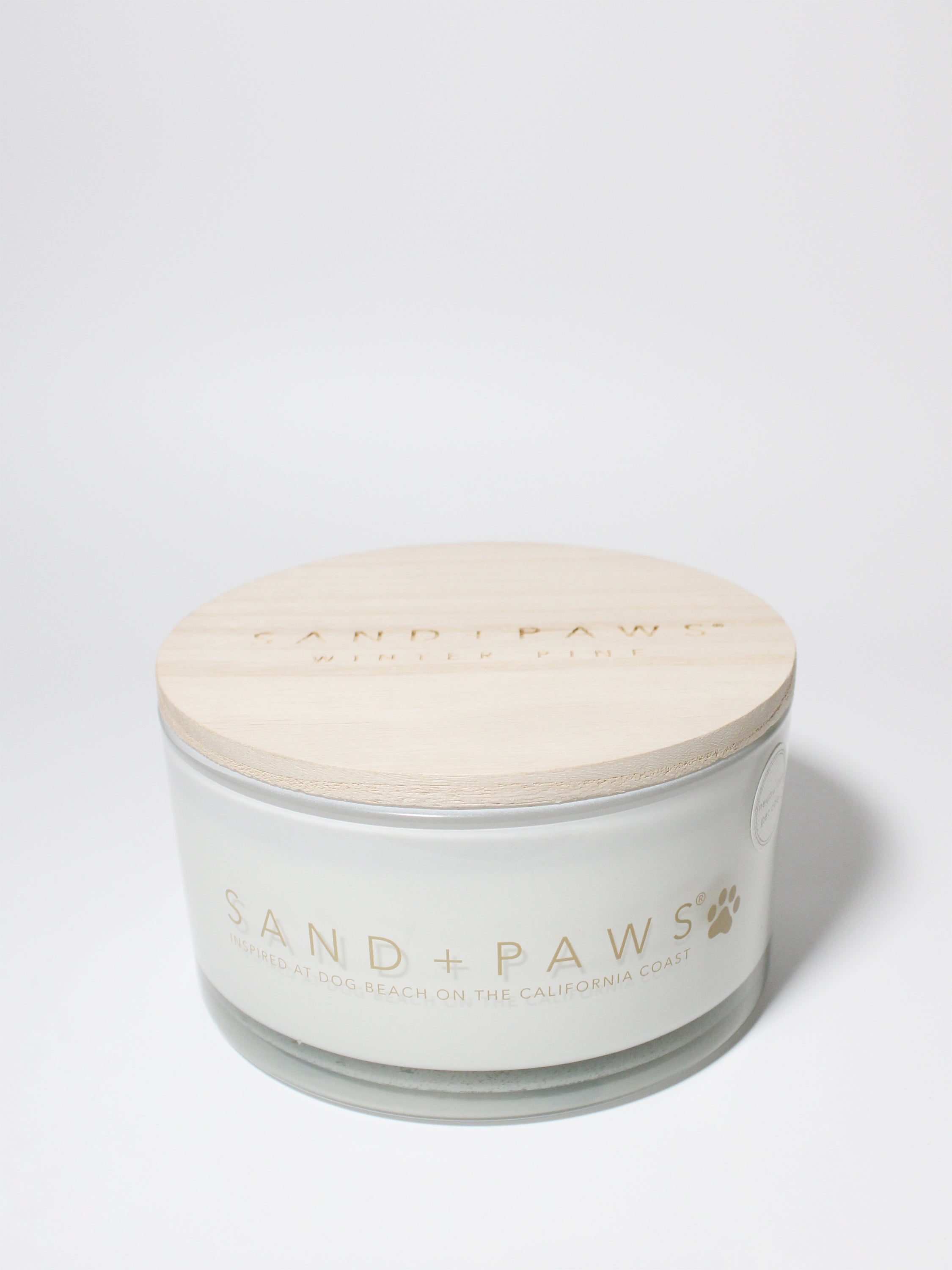 Sand + Paws Winter Pine 23 oz scented candle