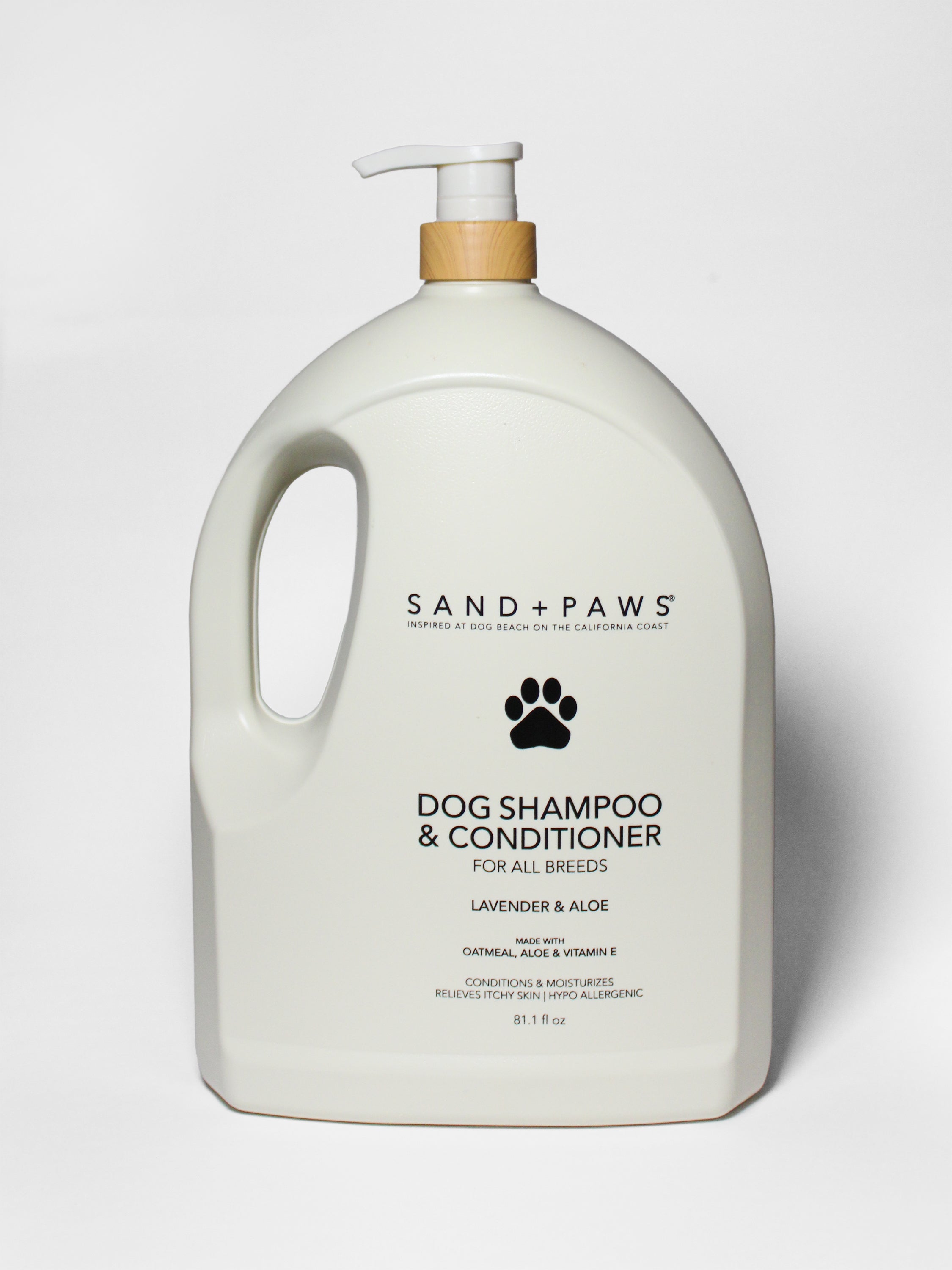 Sand + Paws Pet Shampoo & Conditioner - Lavender & Aloe