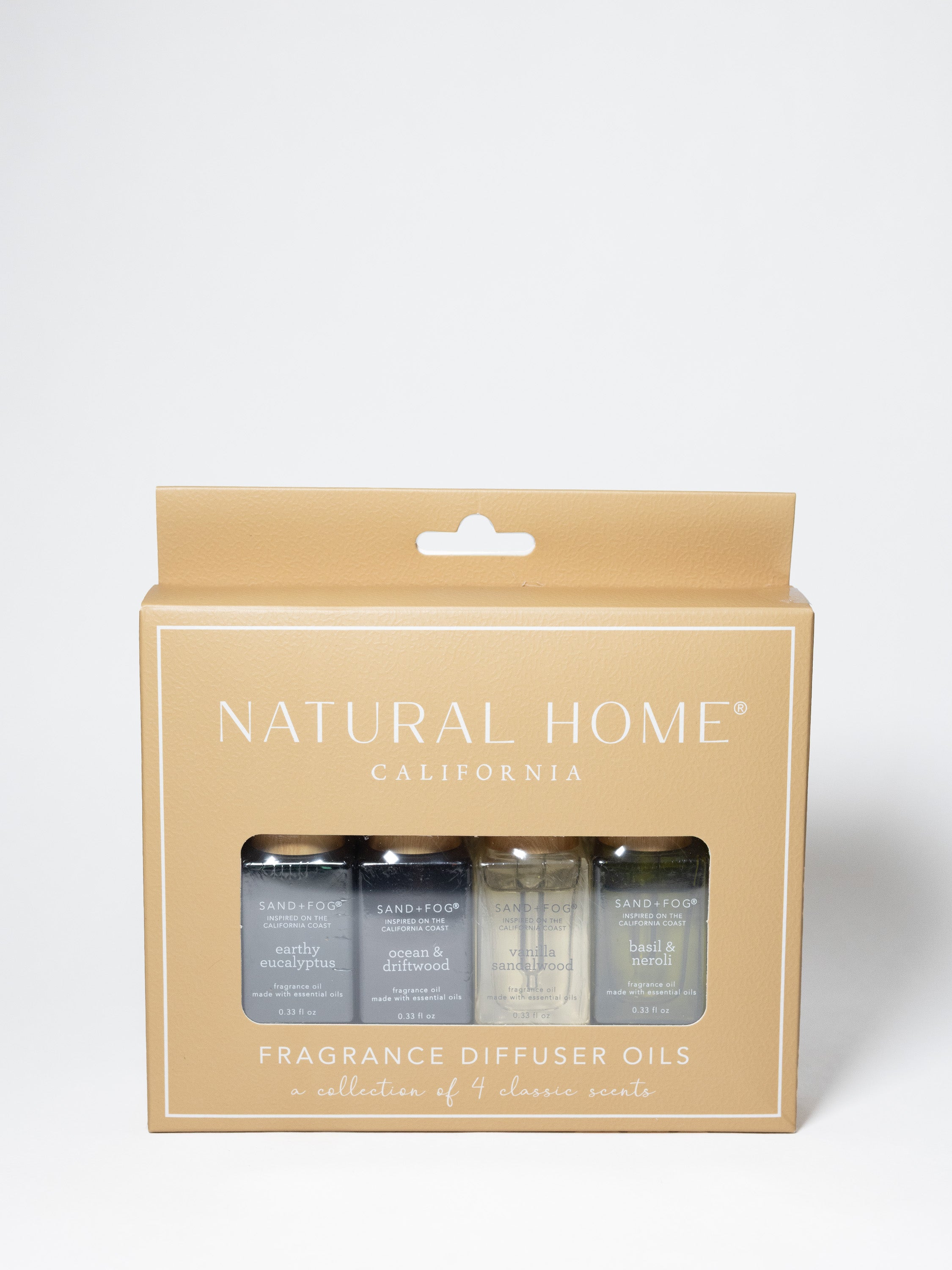 Natural Home 4 Pack of 10 ml Fragrance Diffuser Oils