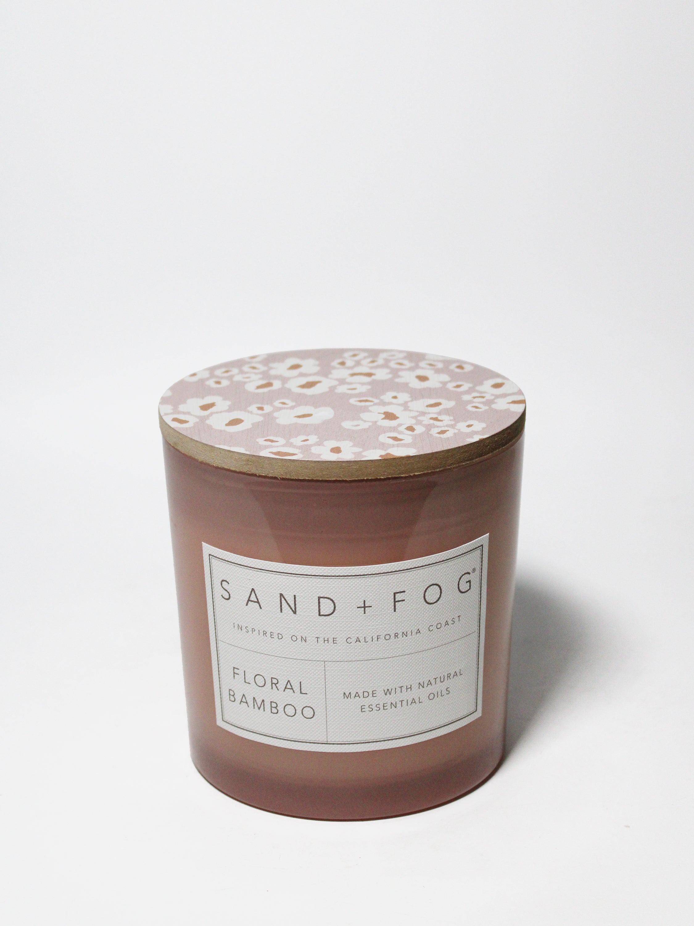 Floral Bamboo 21 oz scented candle