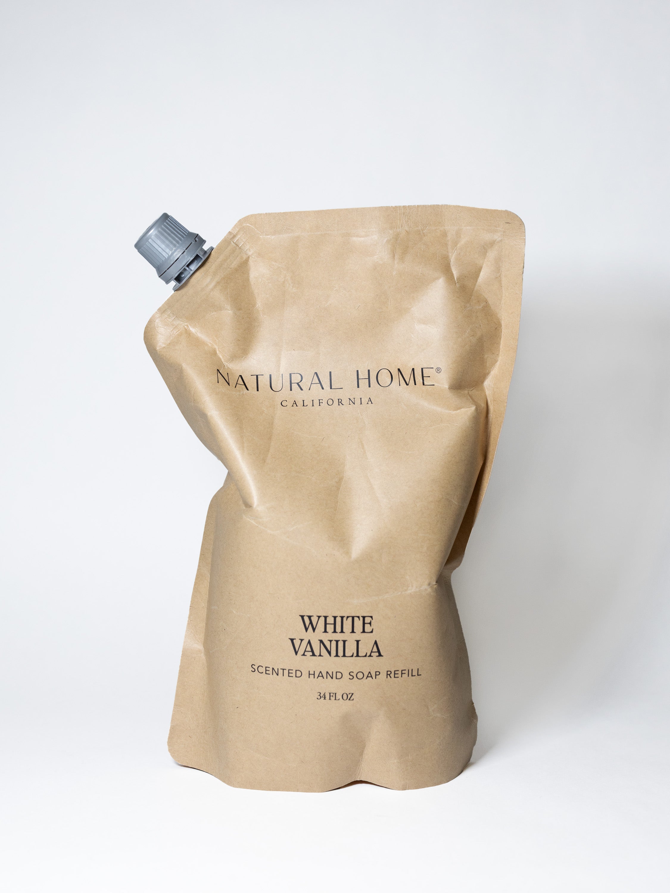 White Vanilla Natural Home 34 oz Liquid Hand Soap Refill Bag