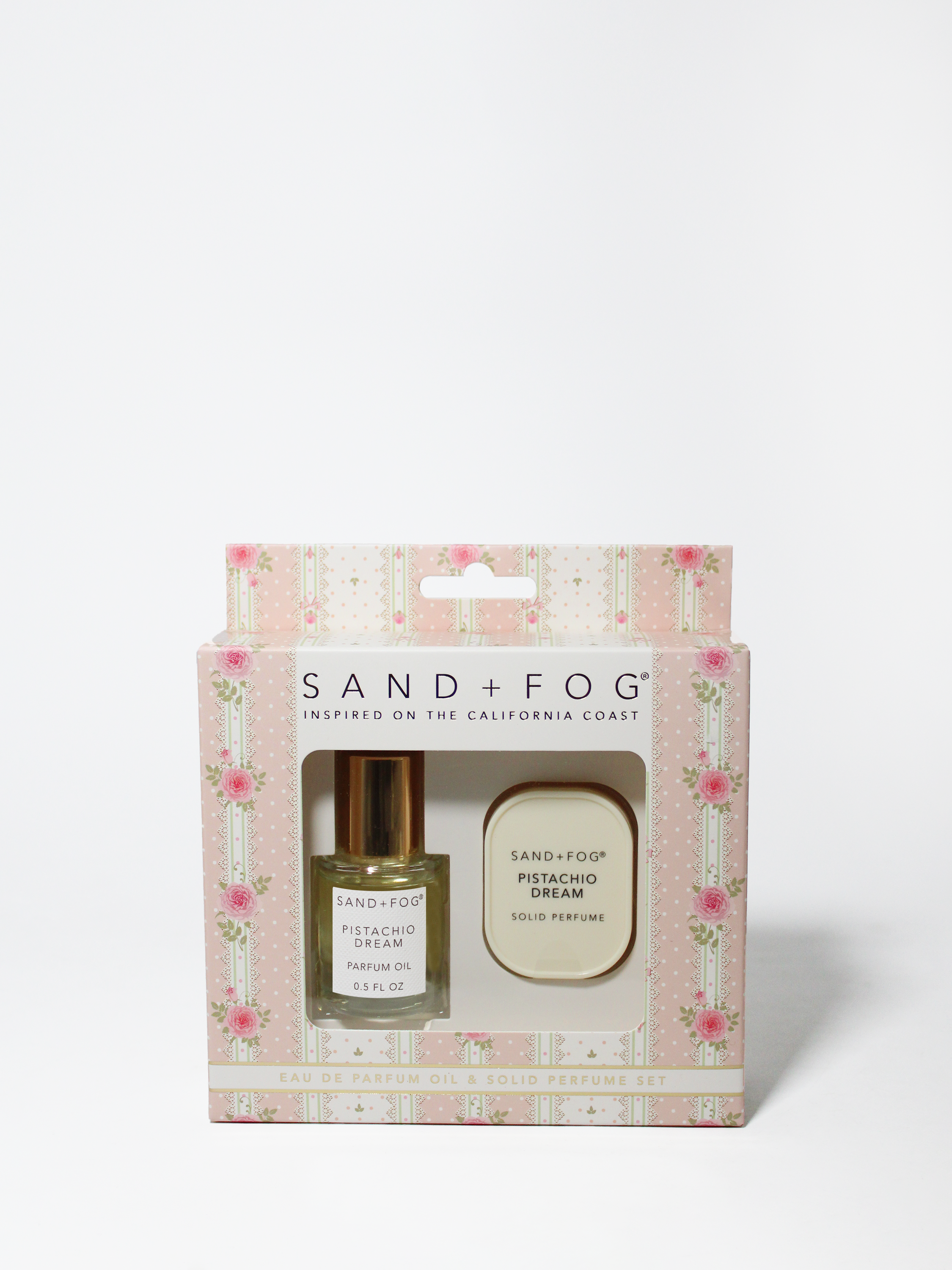 Perfume Oil Rollerball and Solid Perfume Set - Pistachio Dream