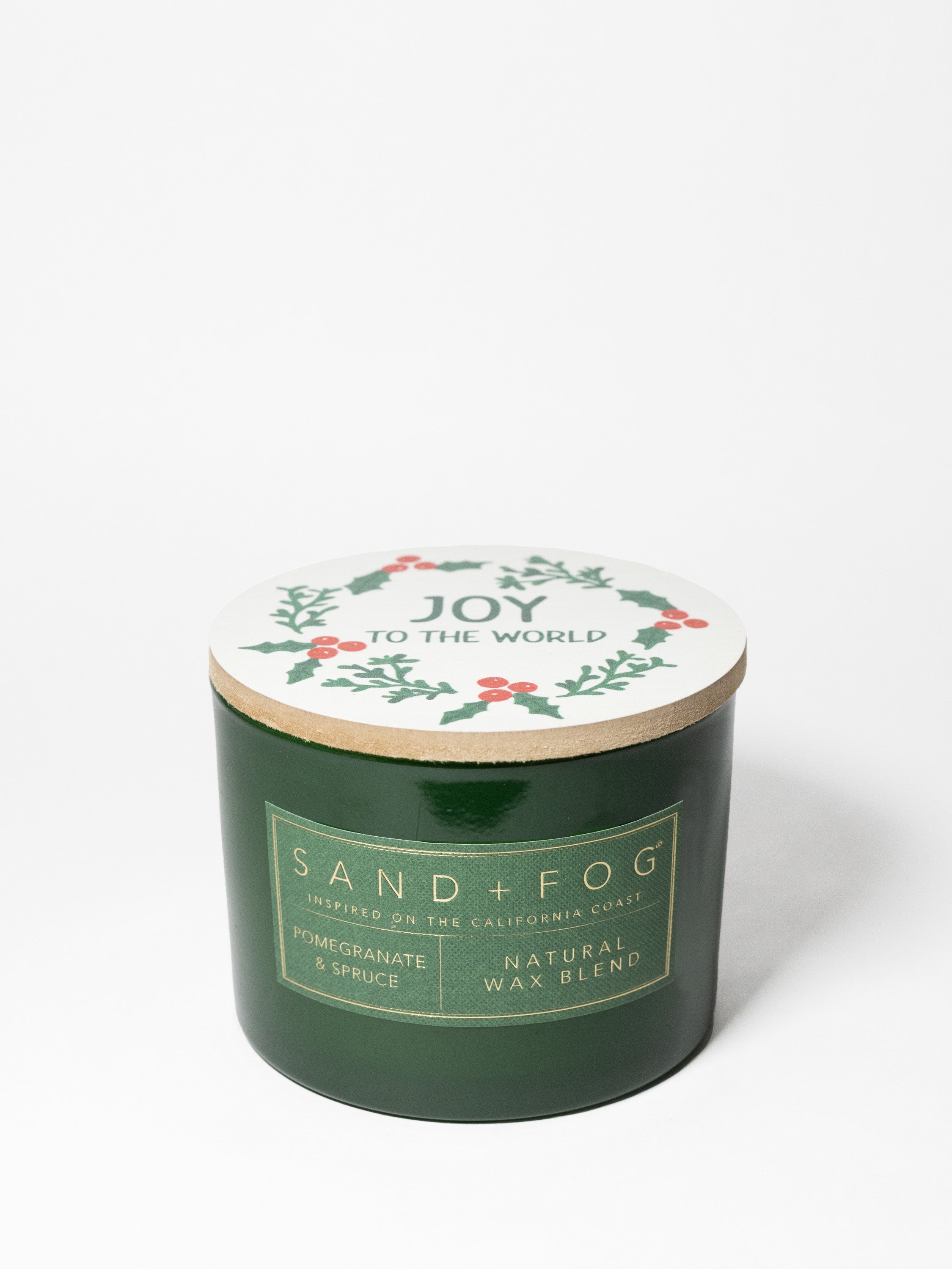 Pomegranate & Spruce 12 oz scented candle